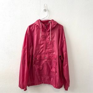 Izod Club pink windbreaker